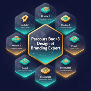 Parcours Bac+3 Design et Branding Expert