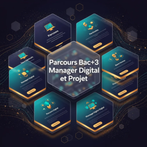 Parcours Bac+3 Manager Digital et Projet