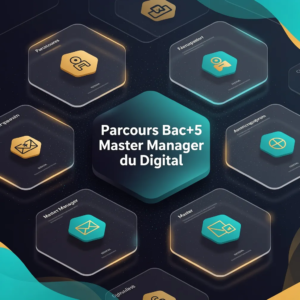 Parcours Bac+5 Master Manager du Digital